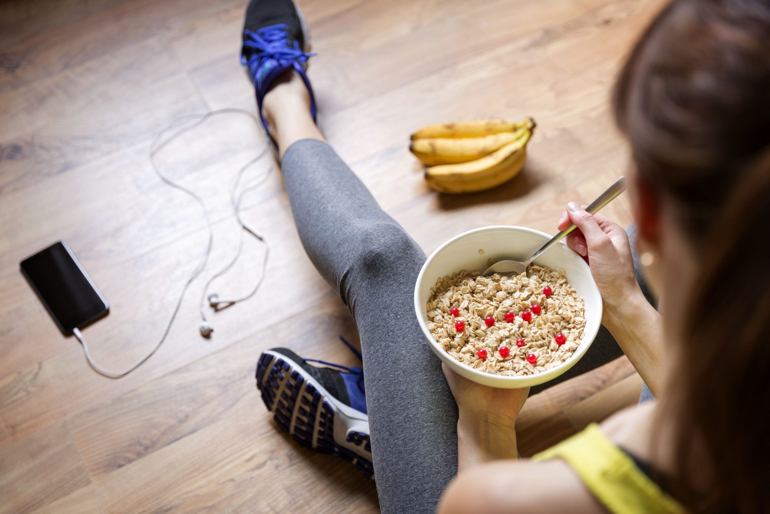 Eten voor het sporten