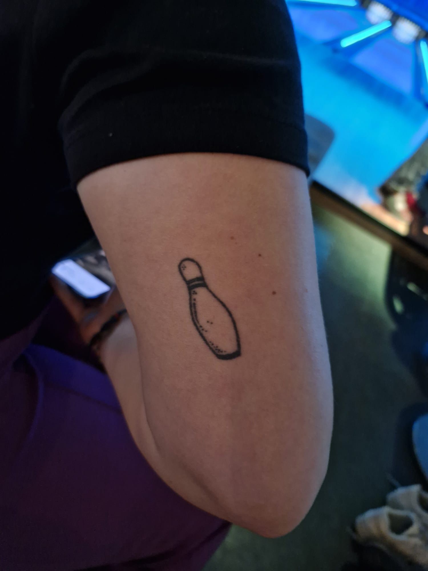 Lisa's bowlingkegeltattoo